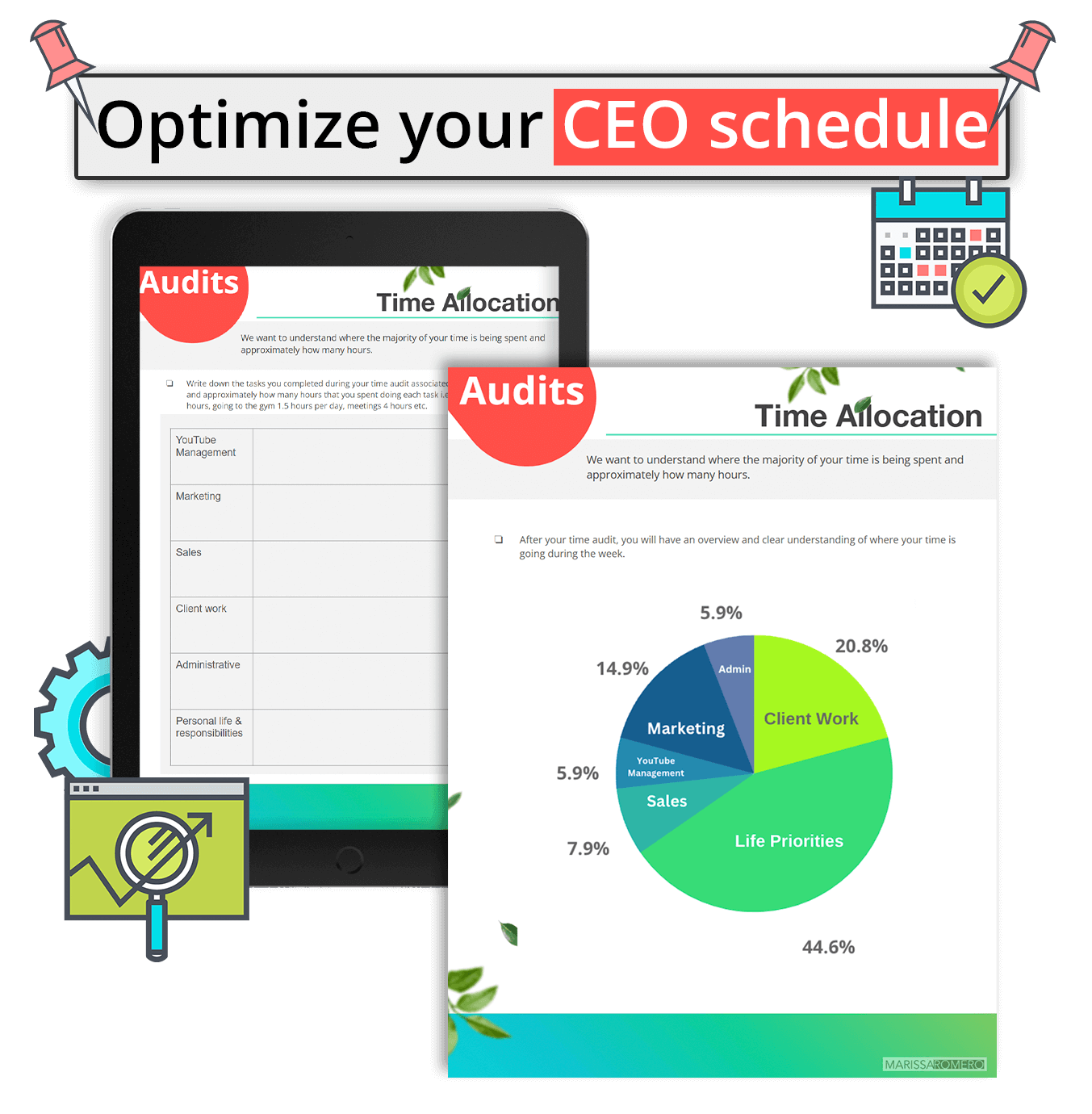 bonus 3 CEO schedule